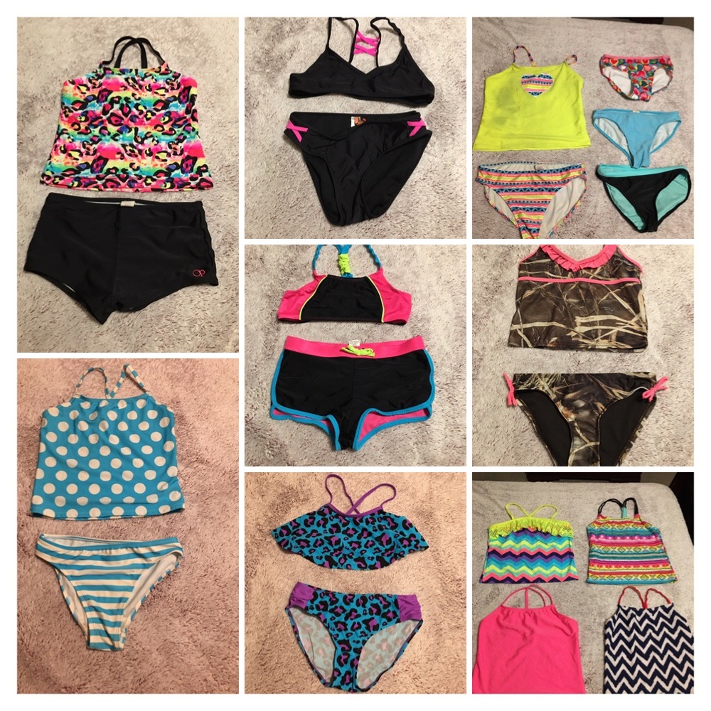 Girls swimsuit lot
